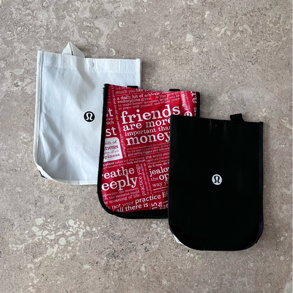 Lululemon bag x3